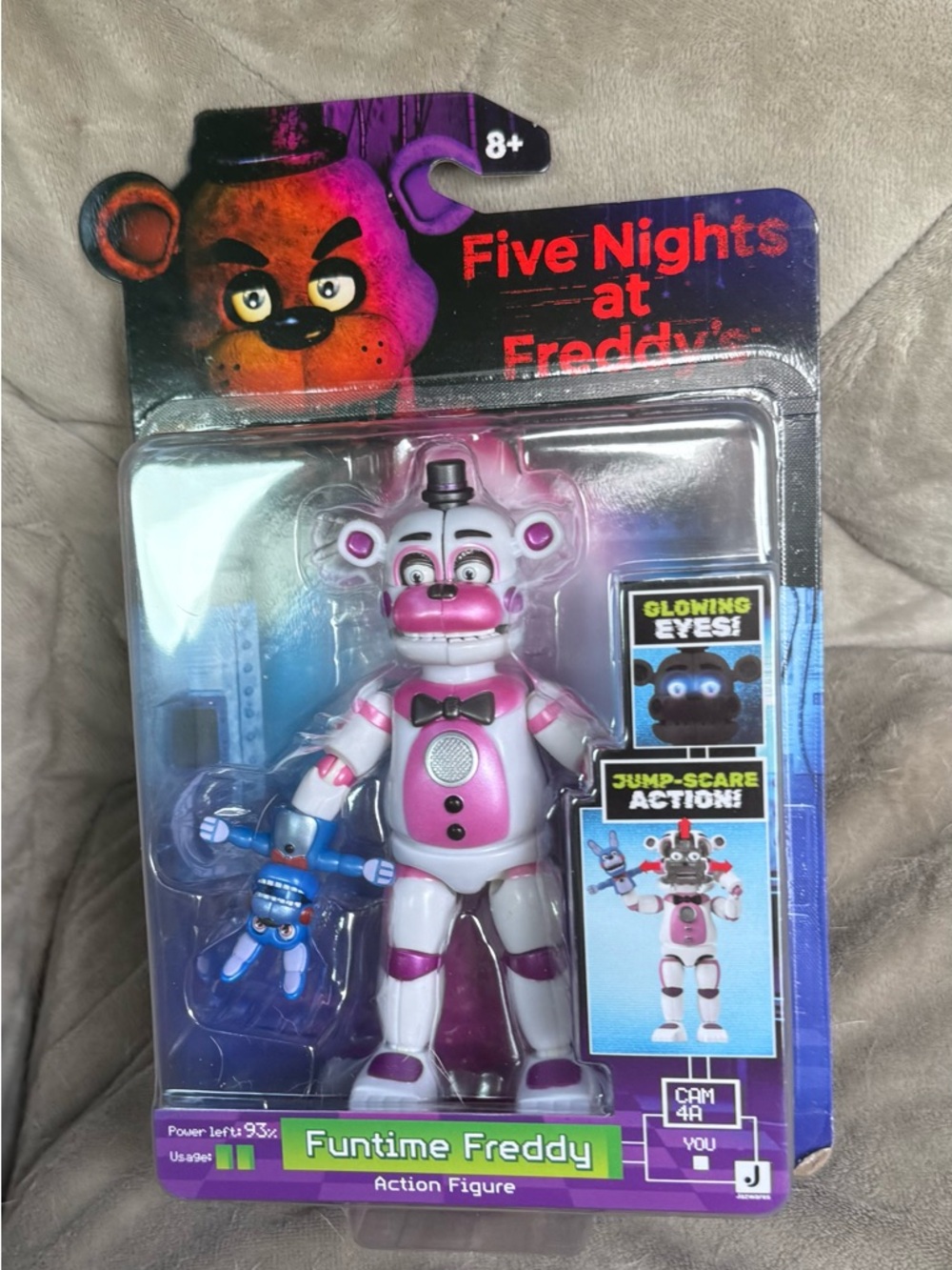 Jazwares Five Nights at Freddy's Funtime Freddy 5" Action Figure FNAF Jumpscare
